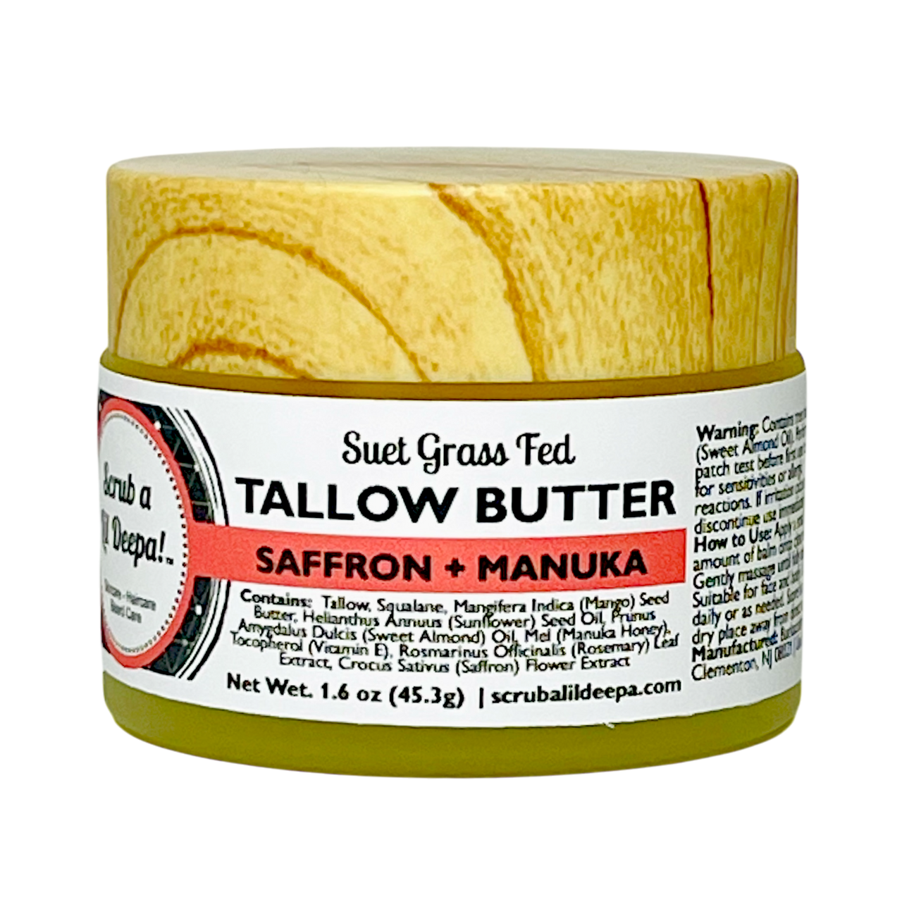 Tallow Butter - Saffron