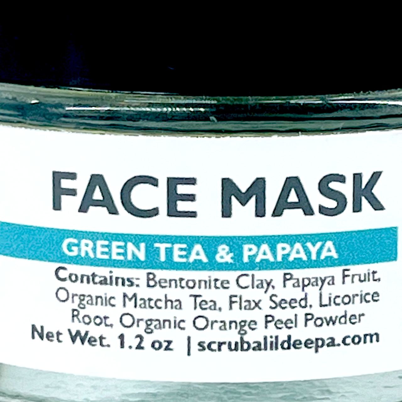 Matcha and Papaya Facial Mask