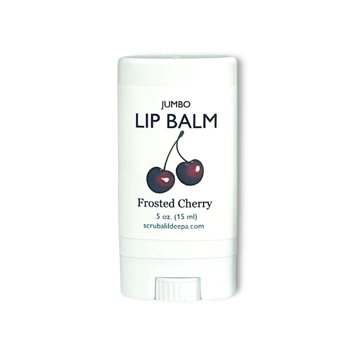 Jumbo Lip Balm - Frosted Cherry – Scrub a lil Deepa