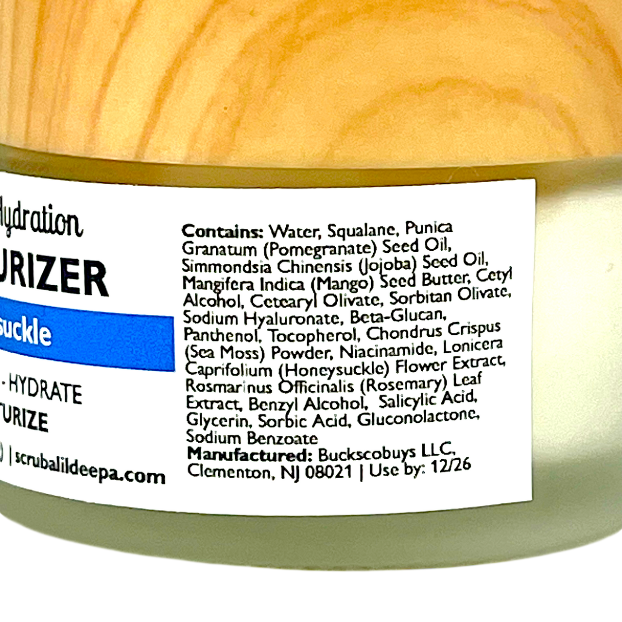 Facial Moisturizer - Honeysuckle