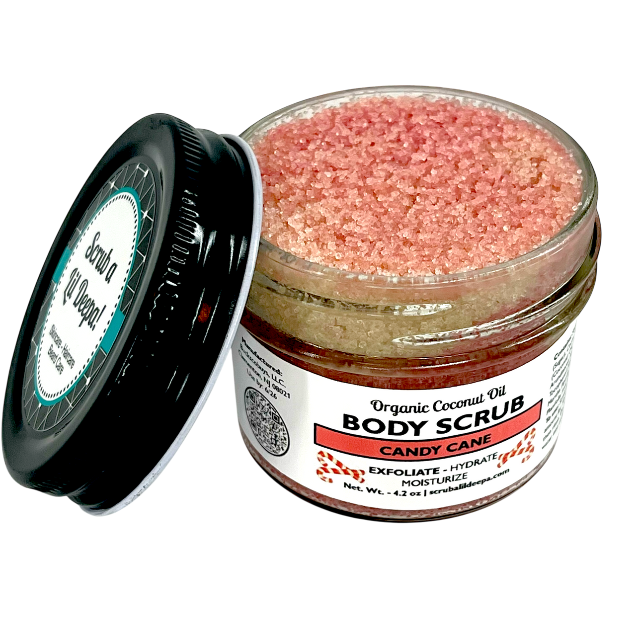 Organic Body Scrub - Candy Cane