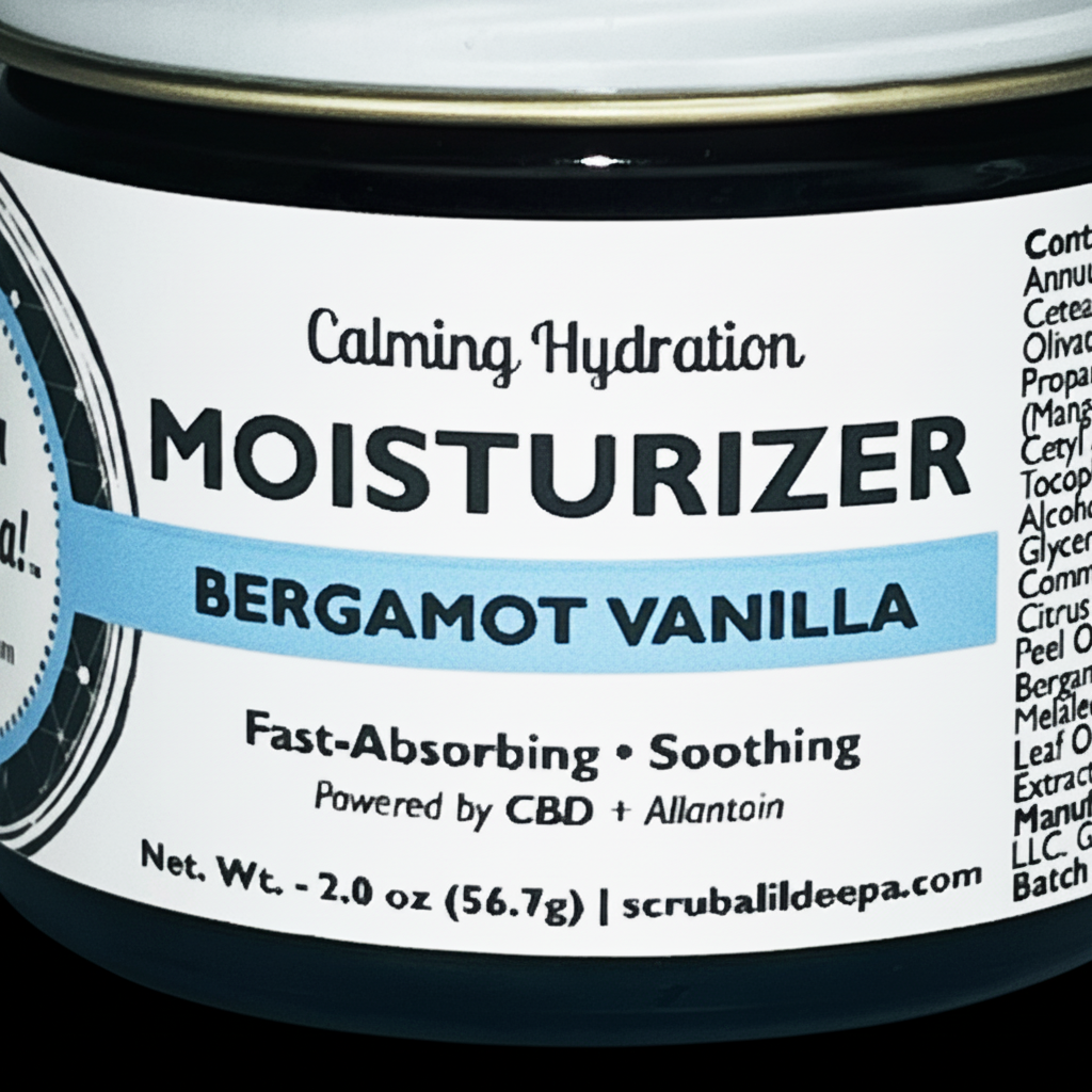 Facial Moisturizer - Bergamot Vanilla