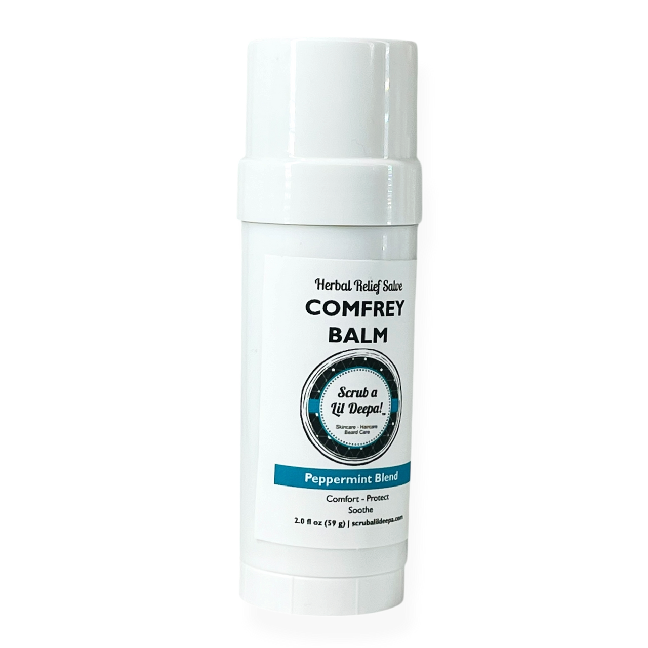 Herbal Comfort Salve – Comfret Balm - Peppermint Blend