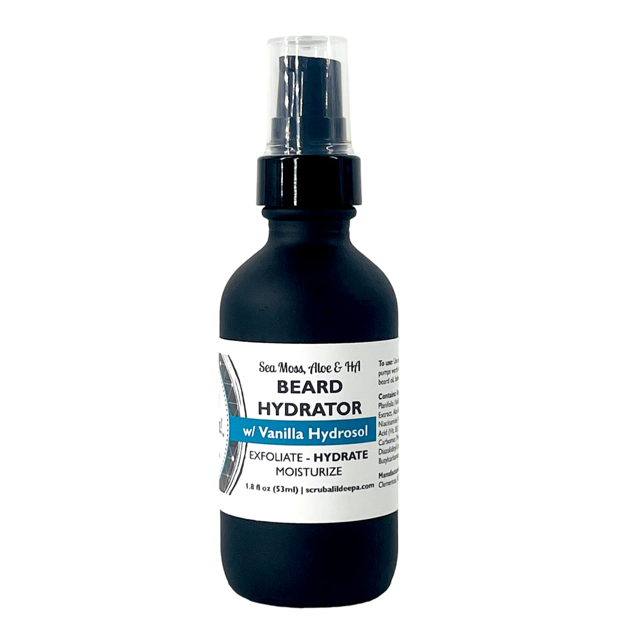 Beard Hydrator - Sea Moss, Aloe & Hyaluronic Acid w/ Vanilla Hydrosol