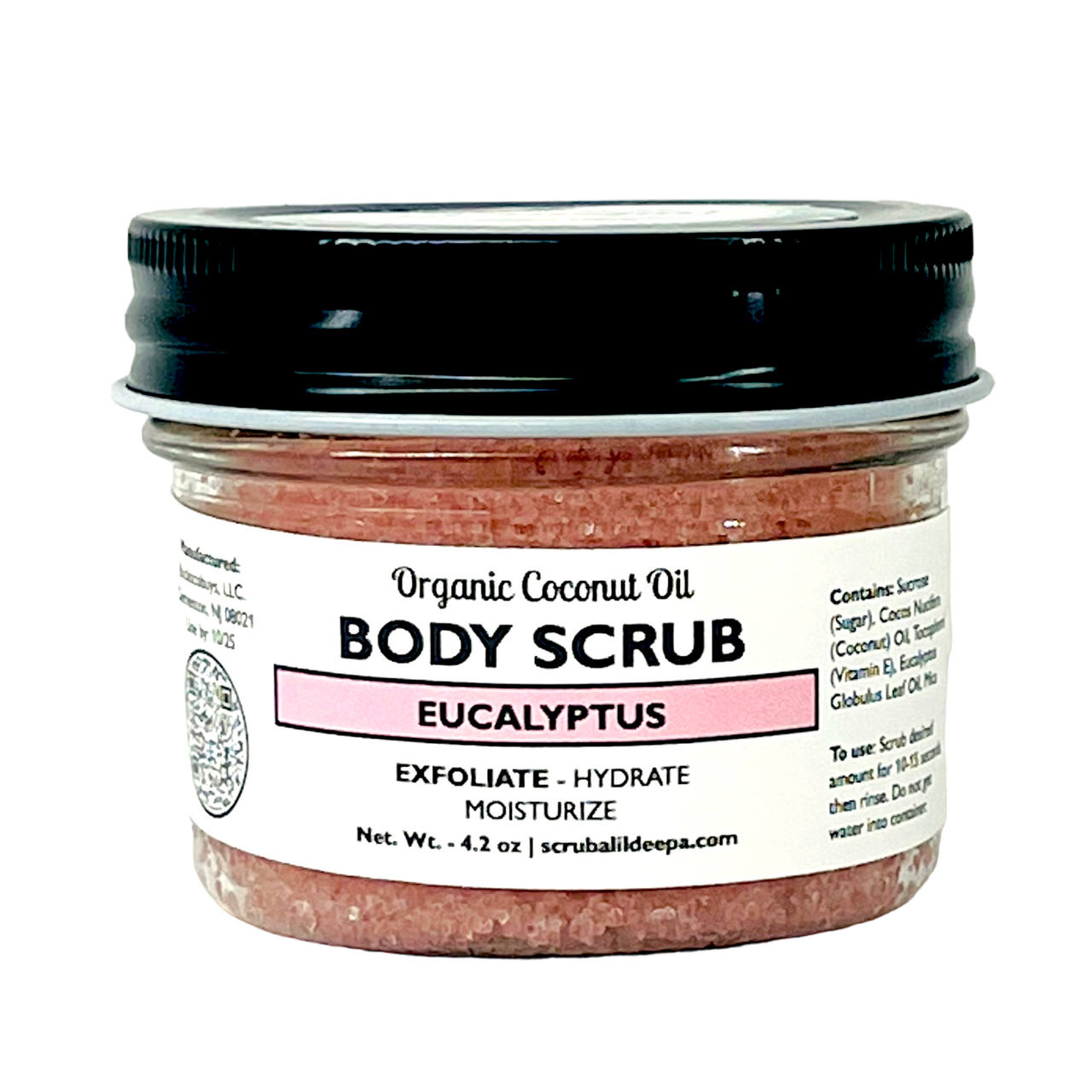 Organic Body Scrub - Eucalyptus