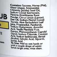 Thumbnail for Honey Soapy Scrub - Lemon Pound Cake