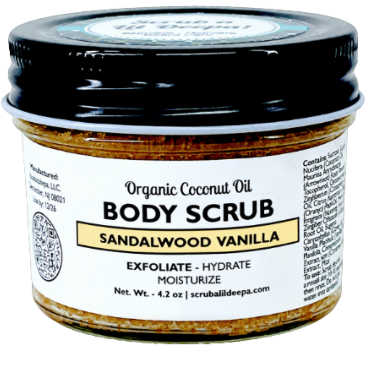 Body Scrub - Sandalwood Vanilla