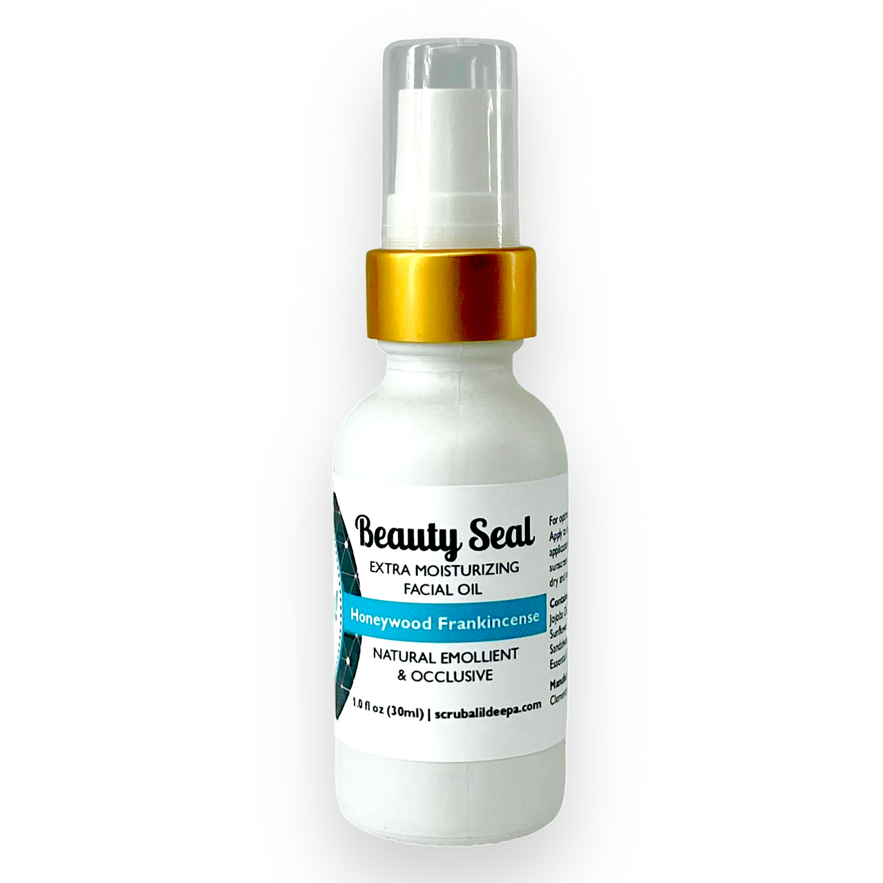Beauty Seal Facial Oil Extra Moisurizing - Frankincense Vanilla