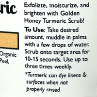 Thumbnail for Honey Turmeric Facial Scrub - Orange & Lemon